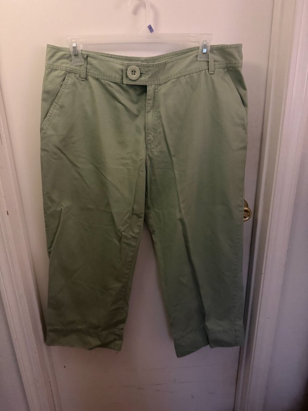 Faded Glory Olive Green W 18
